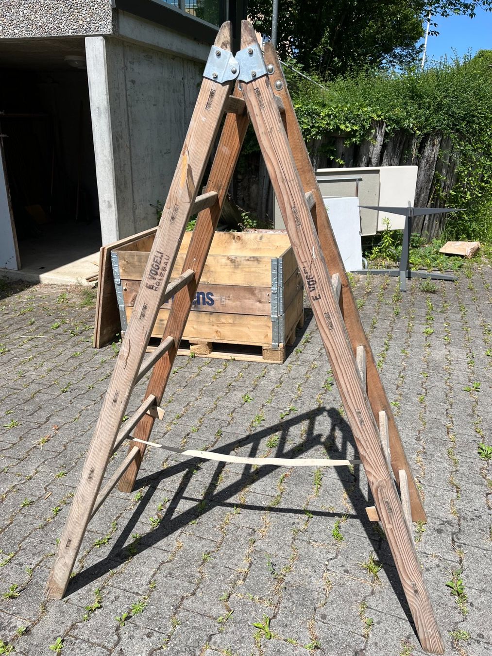Scale: Holzleiter 1.65 Meter hoch – Usato da Leuggern venduto da Yzerman2