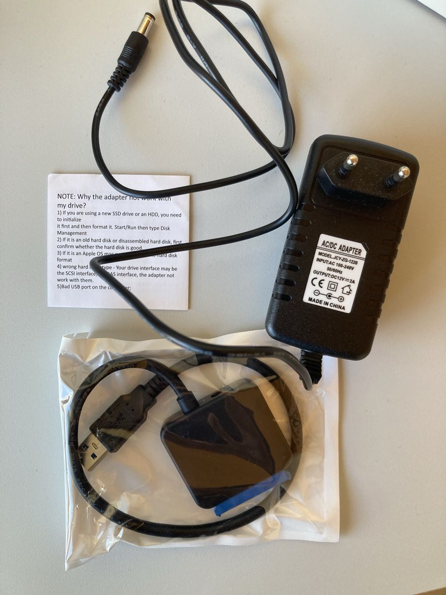 Unità & Adattatore: USB 3.0 to SATA III & SSD Adapter – Usato da Lausanne venduto da InAnYan 2