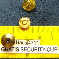 GASTRO CATERING SCHMUCK PIN GOLDIG GEPRÄGT KLEIN-FEIN 10mm