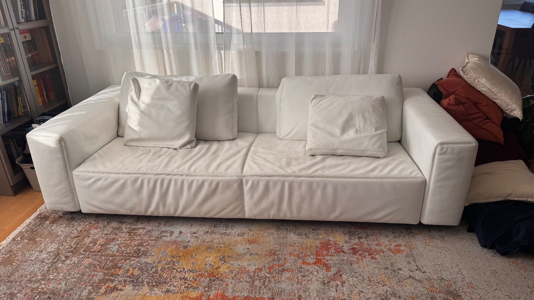 Divani: Ledersofa Weiss – Usato da Strengelbach venduto da TatjanaJost 1