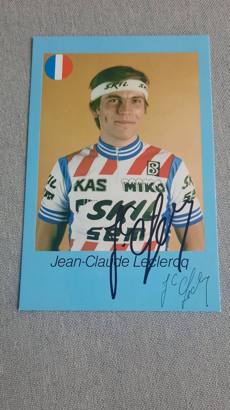 Autogramme: Autogrammkarte Jean Claude Leclerc – Gebraucht aus Schmerikon von Olympia04