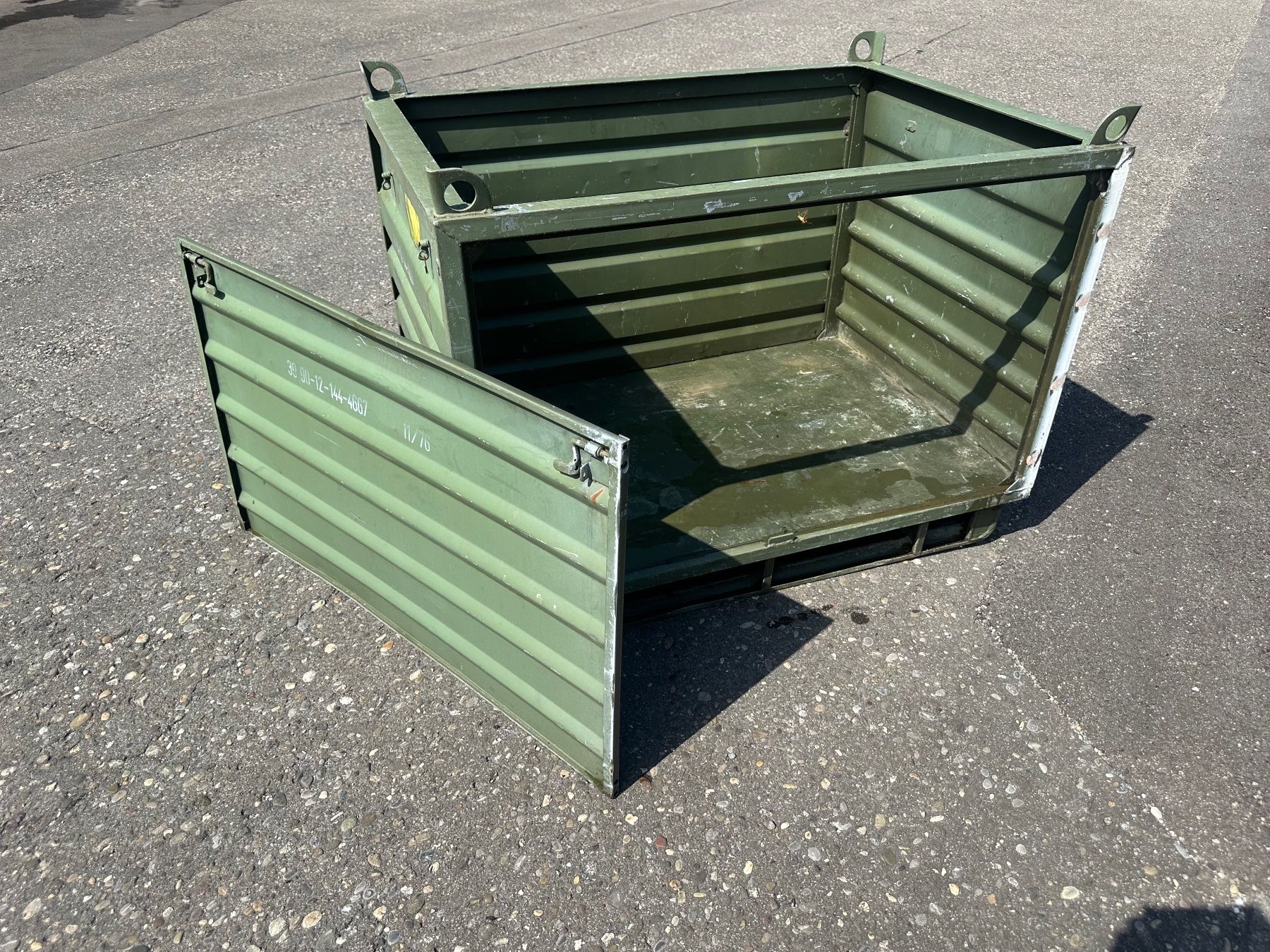 Palettes: Palettenbox Boxpalette, Hochbeet oder Transportbehälter – D'occasion à Laufenburg par Sirluger 6