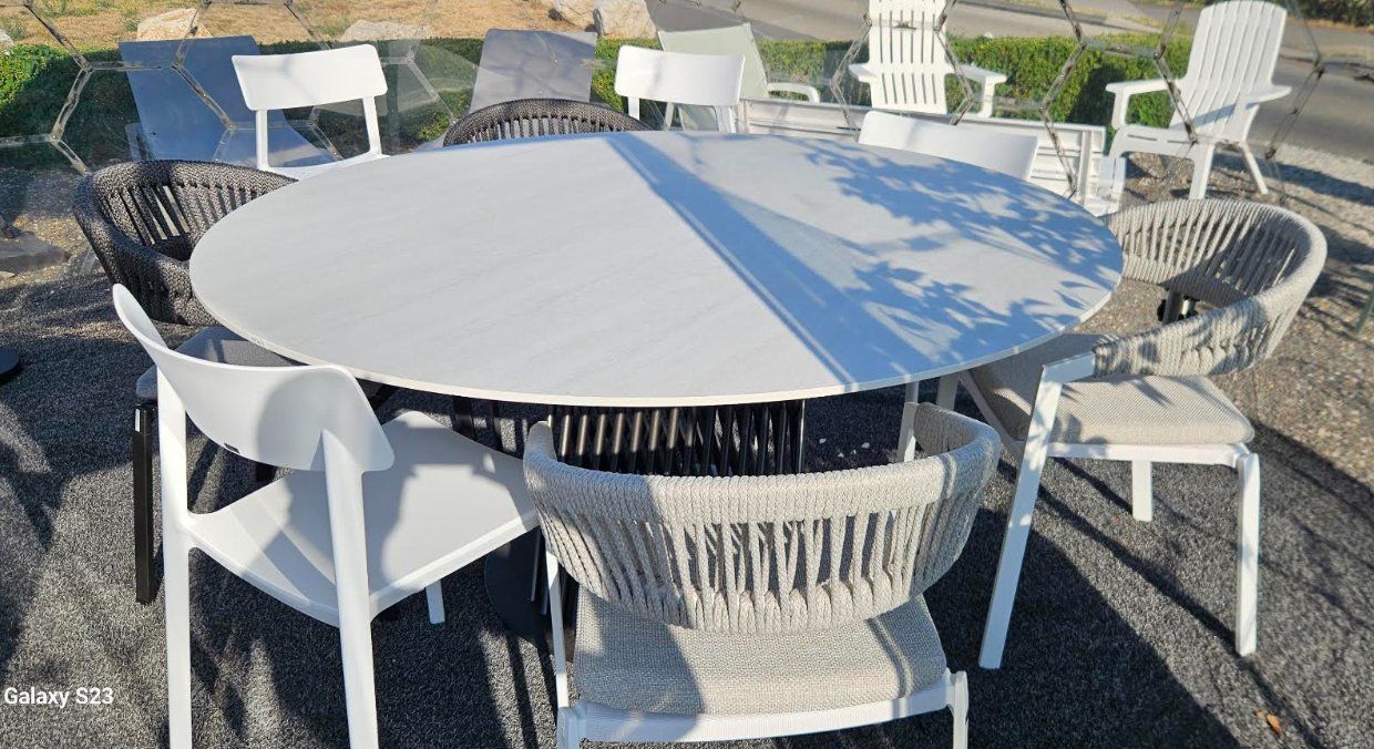 Tische: Table de jardin en pierre MY YOUR – Neu (gemäss Beschreibung) aus Etoy von eme_c8rt