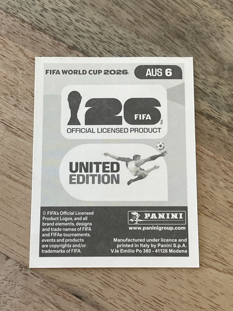 Panini Carte collezionabili: Panini AUS 6 Jordan Bos – Nuovo (secondo la descrizione) da Fällanden venduto da Permarco 1