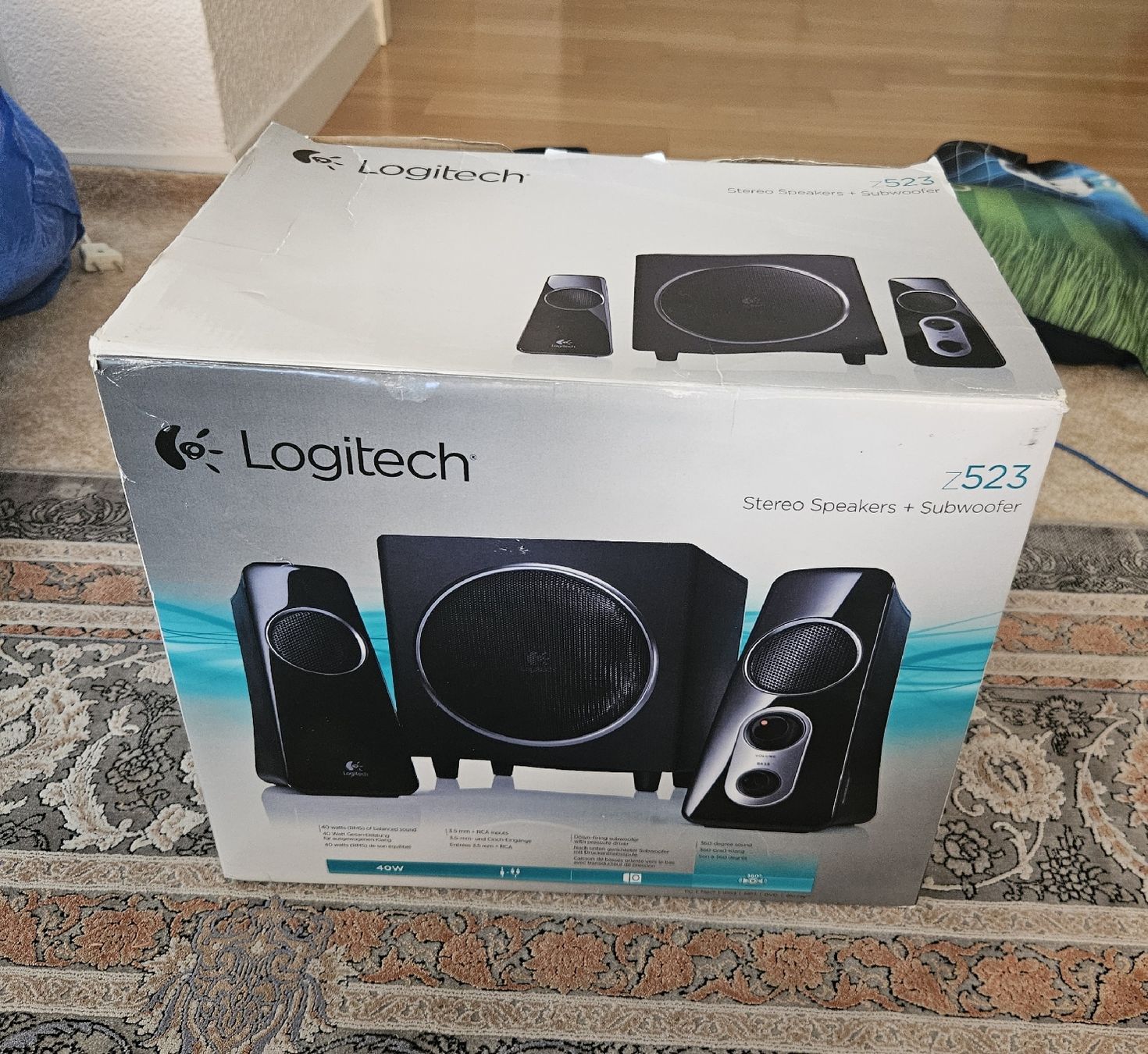 Logitech Home Cinema: Logitech Stereo Speakers+Subwoofer – Nuovo (secondo la descrizione) da Bern venduto da sum_7nks