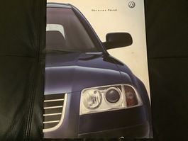 VW Passat Limousine Verkaufsprospekt 68 Seiten Nov. 2000
