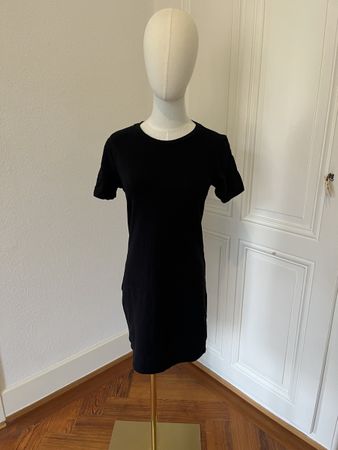Zara Black T-Shirt Dress, Size M, Summer Essential!