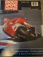 Moto Sport Schweiz 27/86 Yamaha SRX-6 Egli Werkstatt xx