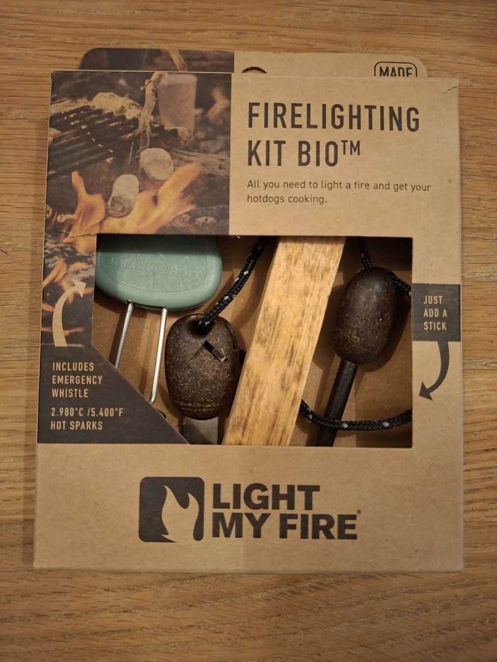 Firelighting Kit mit Feuerstahl und Zunderblock (Neu (gemäss ...