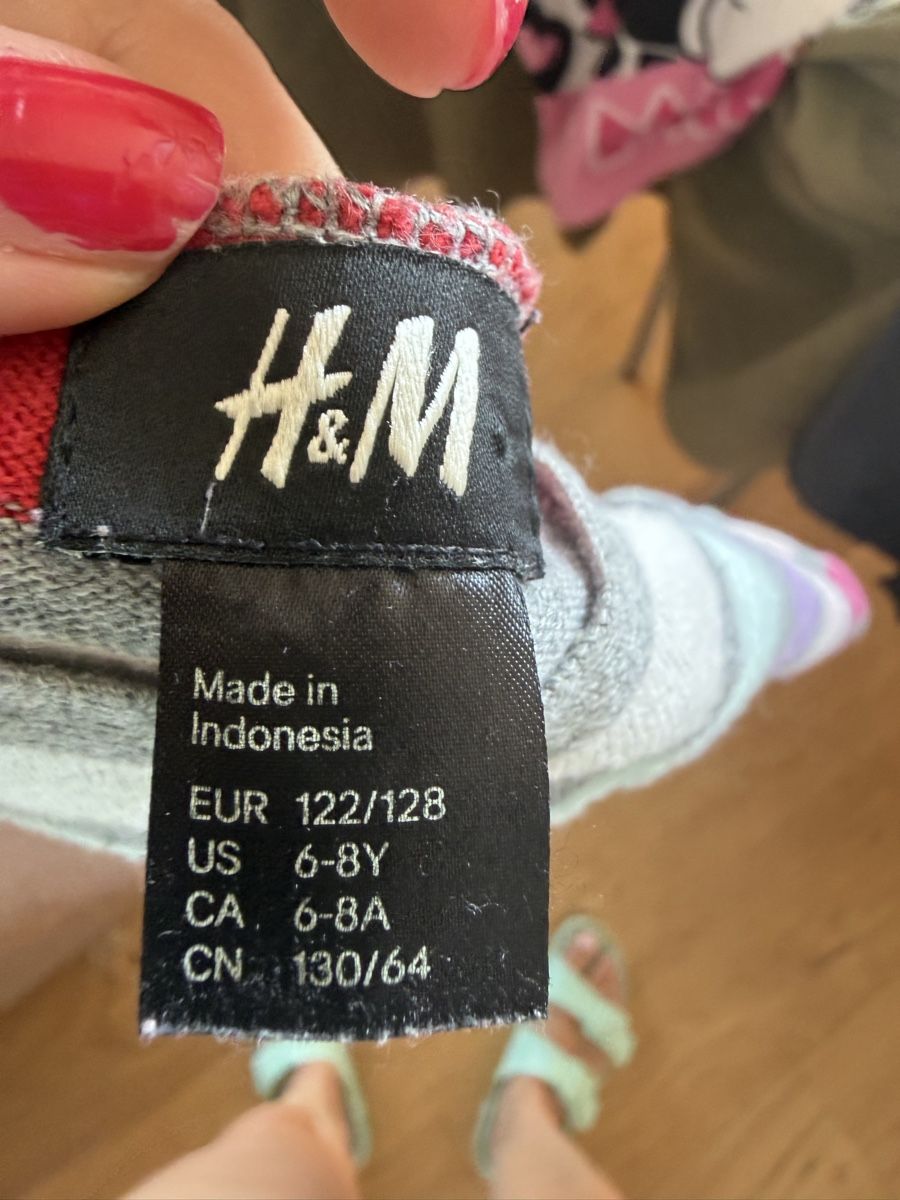 H&M Vestiti & Gonne: H&M gestreiftes Kinderkleid Grösse 122/128 – Usato da Luzern venduto da La_sfinge 2