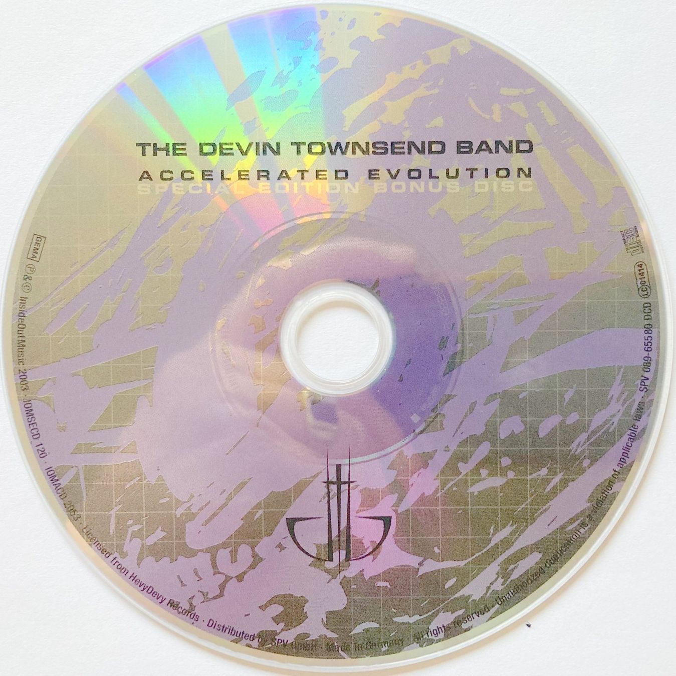 CD: THE DEVIN TOWNSEND BAND - ACCELERATED EVOLUTION – Usato da Bottens venduto da hotter-than-hell 3