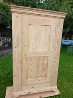 1 Türiger Tannenschrank restauriert