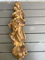 Alte Madonna mit Kind holz H ca. 60 cm Maria geschnitzt
