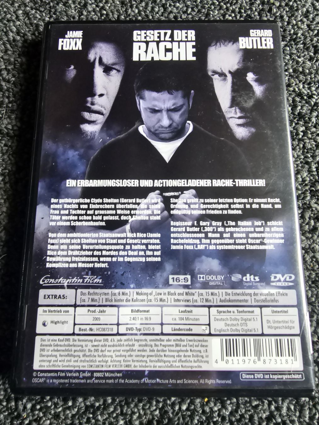 Tutti i DVDs: "Gesetz der Rache"(19347) – Usato da Ruswil venduto da jan_bxl5 1