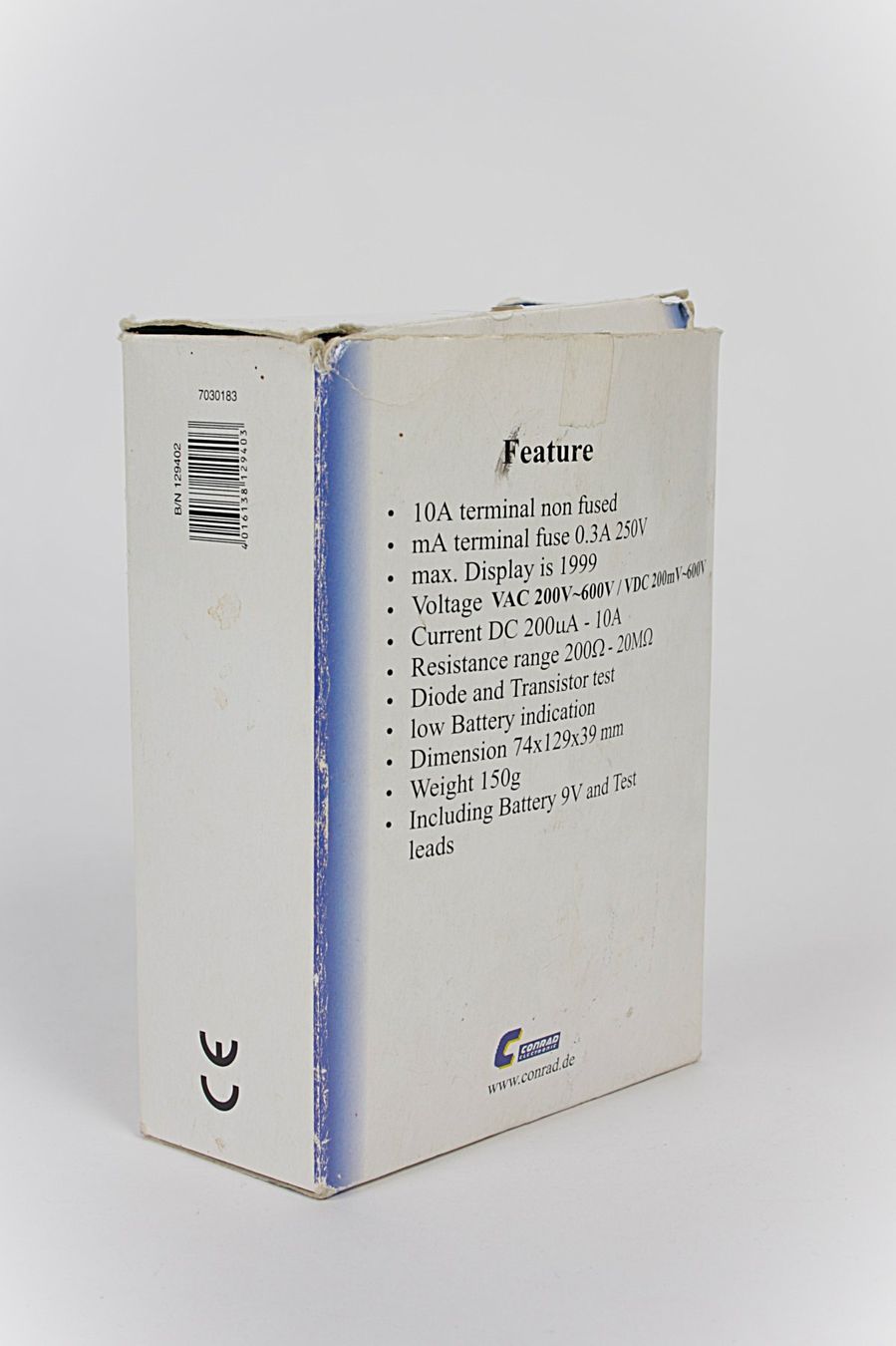 Voltcraft Mesurer: Digital Multimeter, VOLTCRAFT – D'occasion à Zollikofen par Restwert_Zollikofen 5