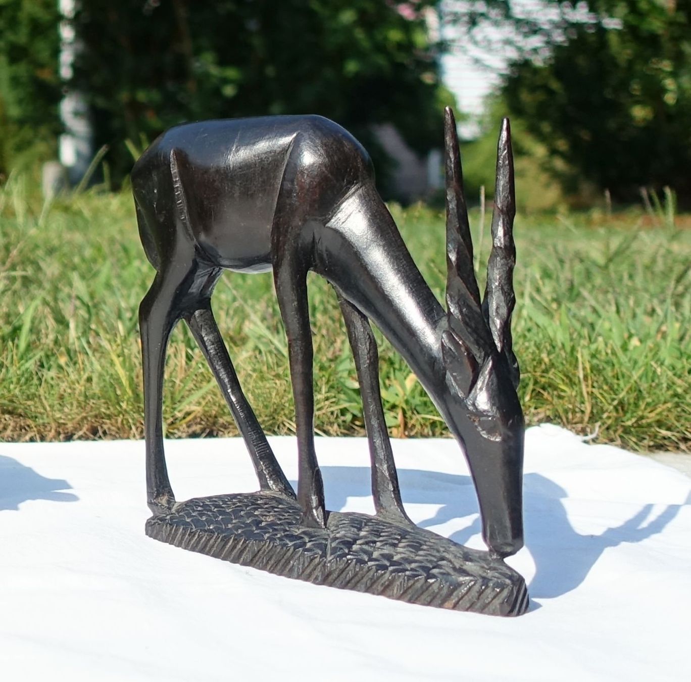 Statuette: 8 afrikanische Holzfiguren ca. 1960 – Usato da Brugg AG venduto da hapeha 4