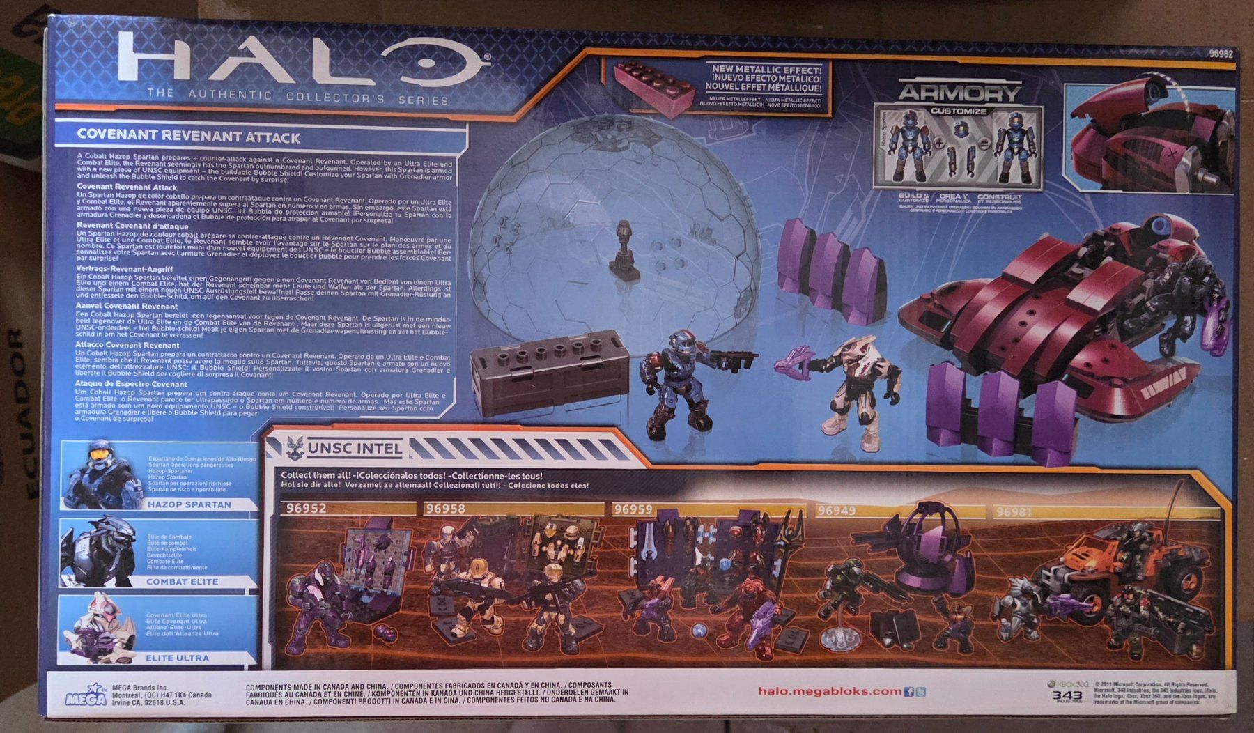 Baukästen: Mega Bloks Halo Covenant Revenant Attack – Neu und originalverpackt aus Aristau von piinkmafia 1