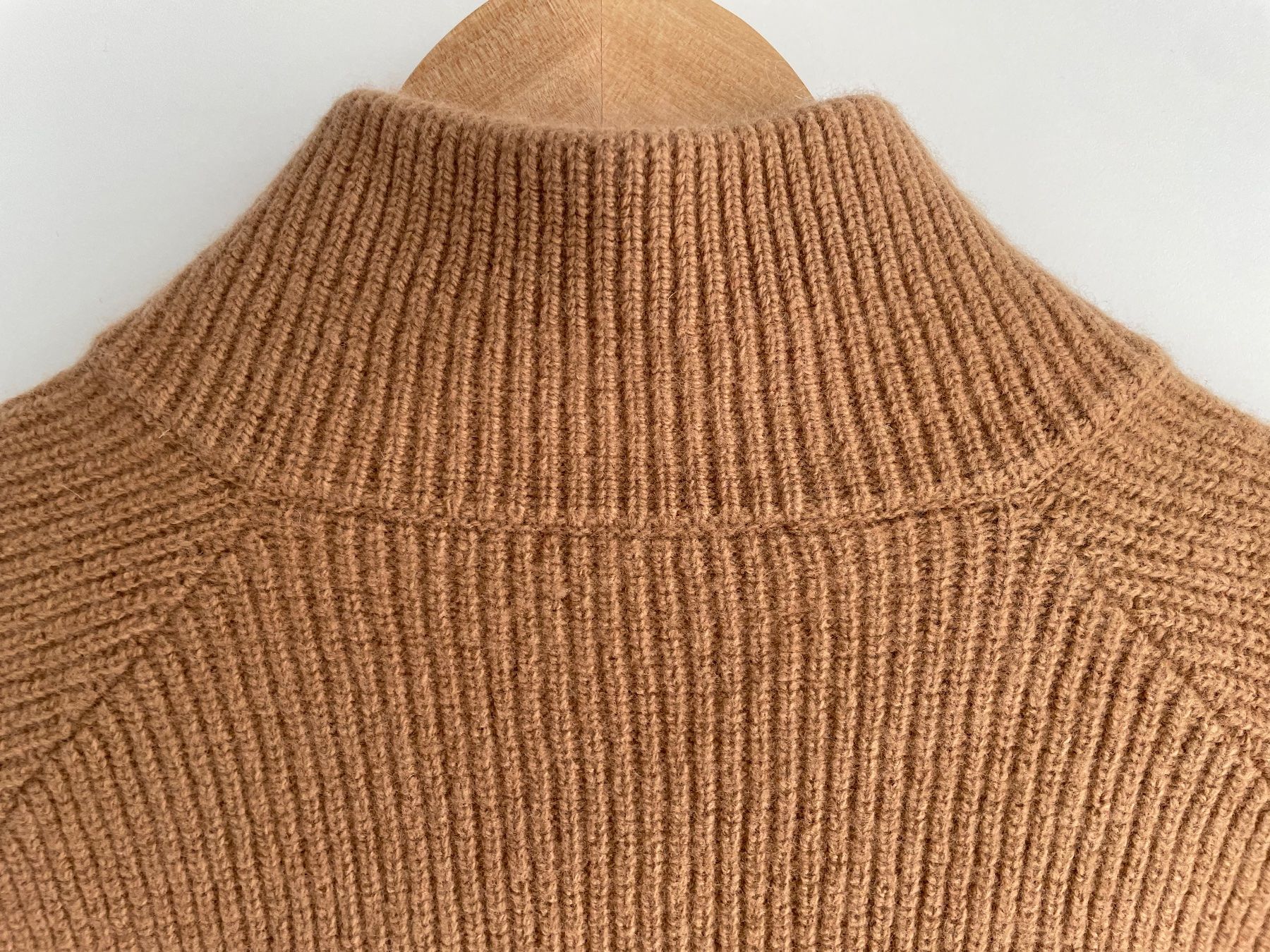Maglioni & Felpe: Pull col zippé camionneur camel en maille côtelée SET – Usato da Gilly venduto da FlorenceGill 4