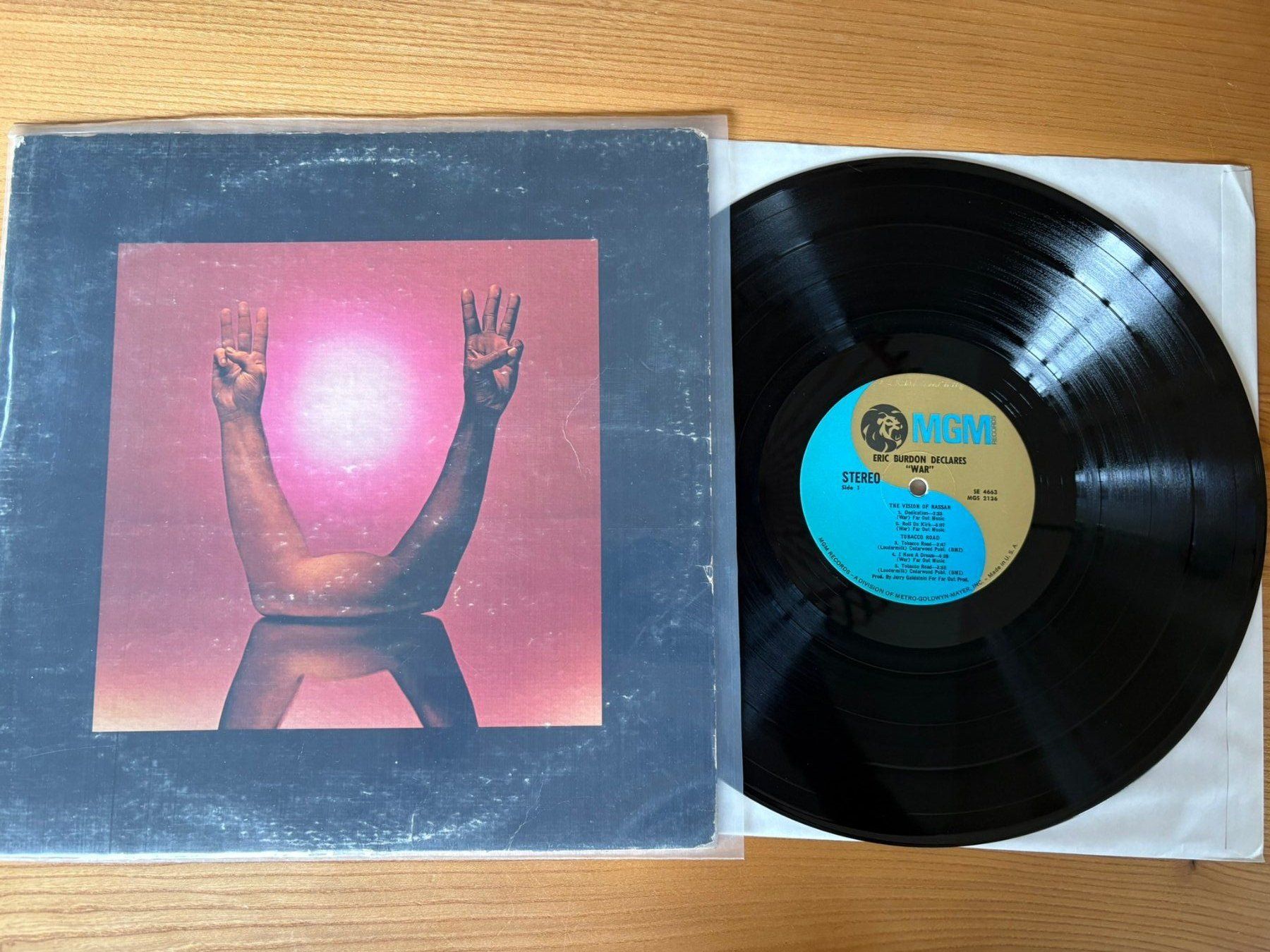 Dischi in vinile: Burdon, Eric & War - Eric Burdon Declares "War" - US - 1970  – Usato da Zofingen venduto da Bigron