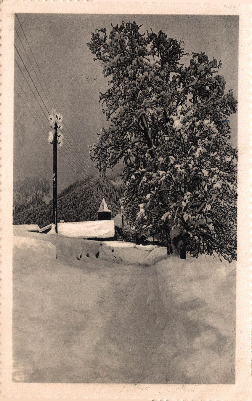 Cartes postales: Winteridylle, Kapelle – D'occasion à Bronschhofen par Astore