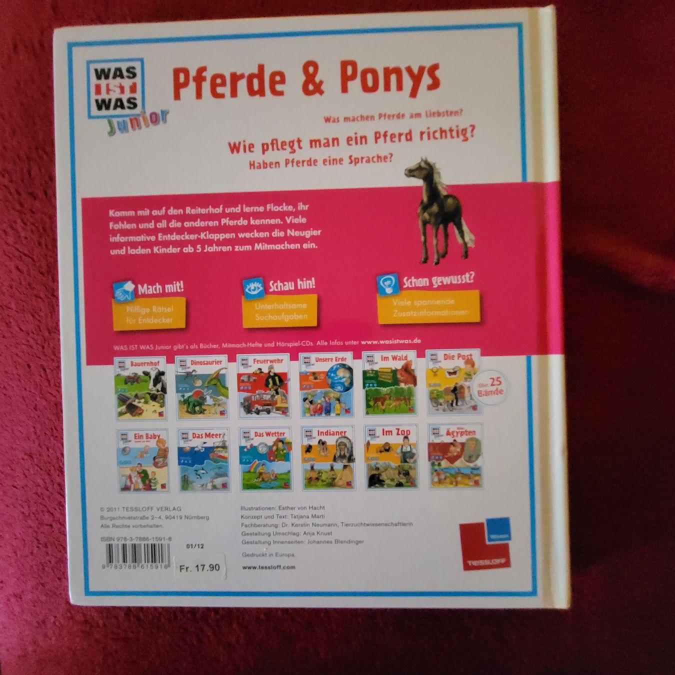 Bücher: Was ist Was: Pferde & Ponys von 2011 – Neu (gemäss Beschreibung) aus Berikon von Zimmerlinde5 2