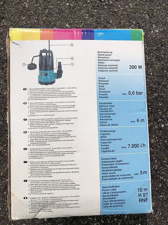 Pompe & Parti di ricambio: Gardena Klarwasserpumpe  – Usato da Volketswil venduto da Ahot 4