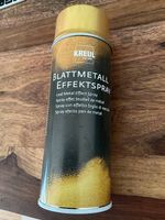 Blattmetall Effektspray