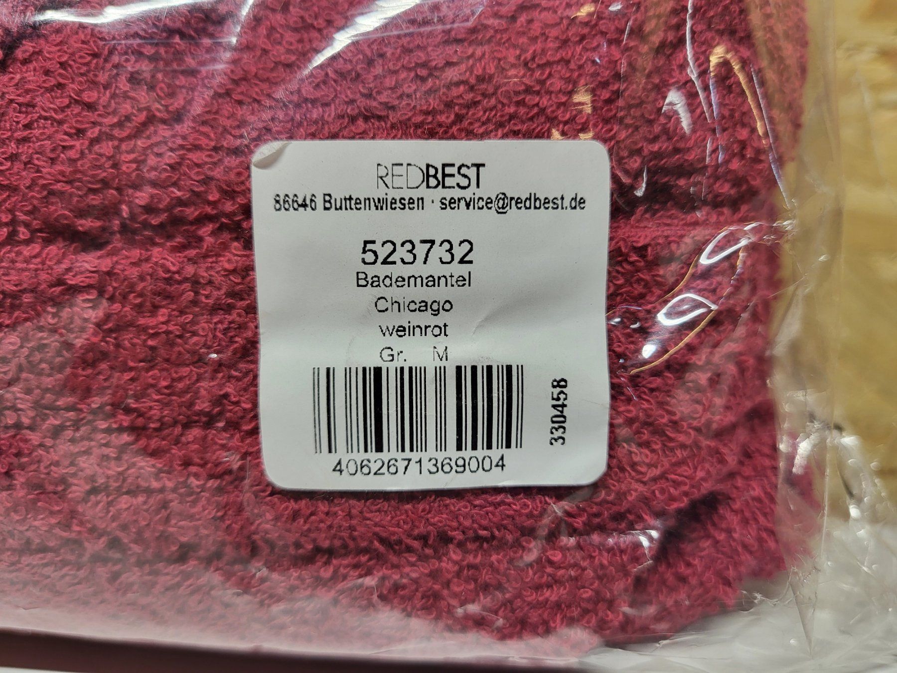 Accappatoi: Bademantel Chicago Grösse M - Neu – Nuovo e nell'imballaggio originale da Brügg BE venduto da POU-BELLE 1