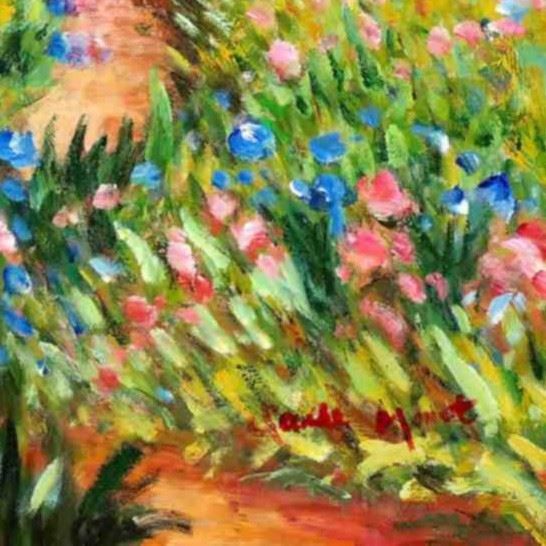 Reproduktionen & Neuware: Claude Monet´s Garten in Giverny – Neu (gemäss Beschreibung) aus Larnaca von KunstDepot24 4