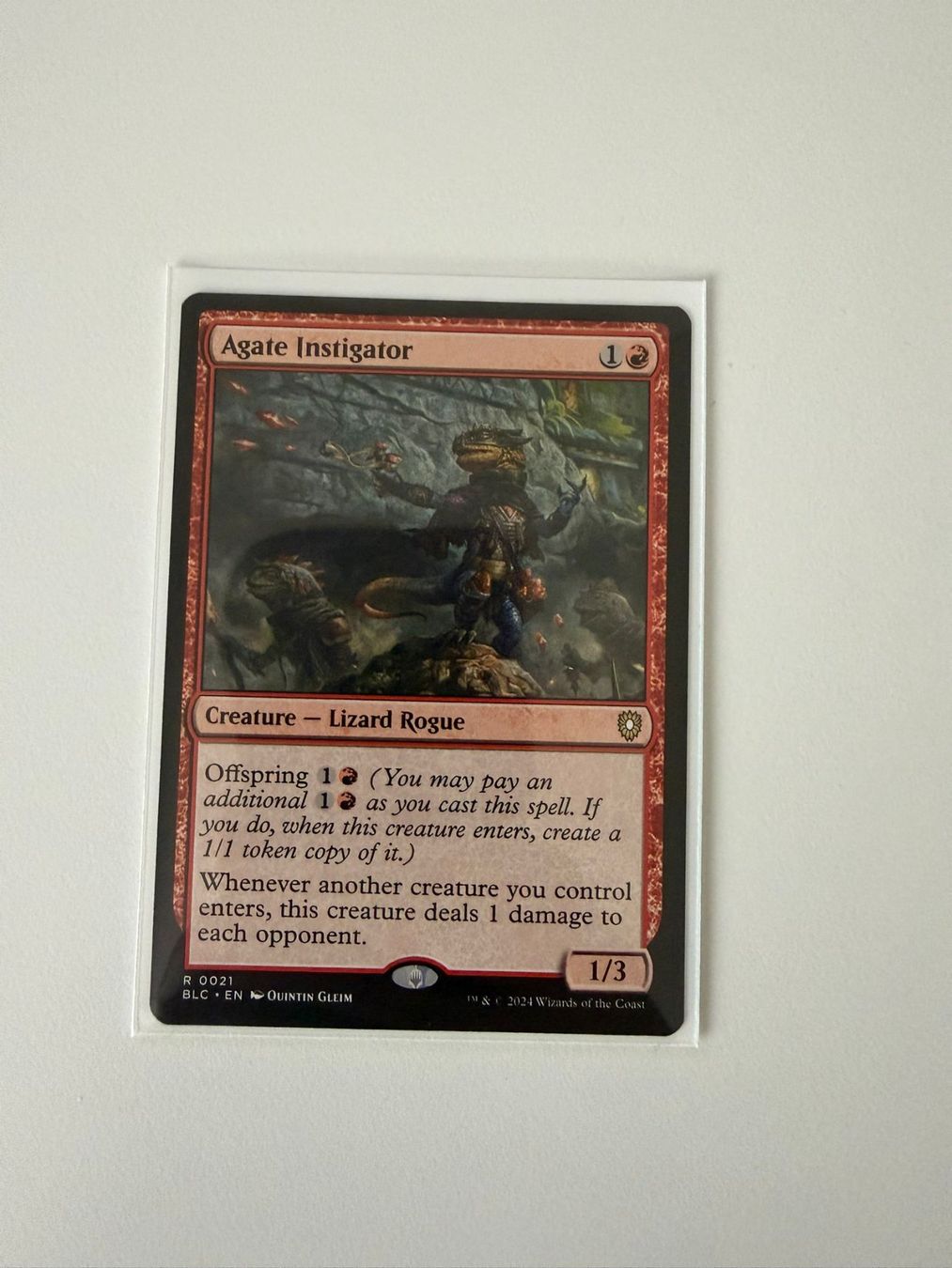 Magic The Gathering Carte collezionabili: MTG: Agate Instigator – Nuovo (secondo la descrizione) da Rombach venduto da ryma92