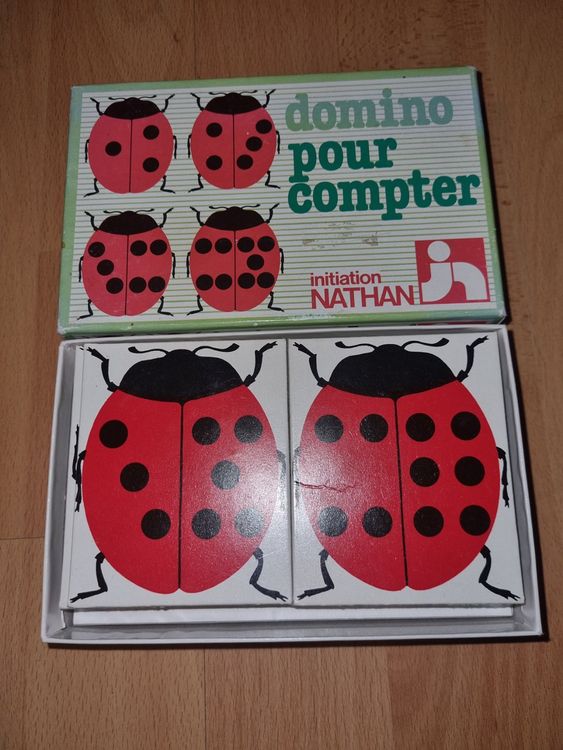 Nathan Garten-Tridomino – Pädagogisches Domino-Spiel Für Kinder, 100% Recycelt, Made In Europe