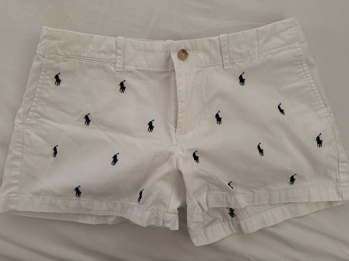 Ralph Lauren Hosen: Shorts Polo Ralph Lauren weiss – Gebraucht aus Zürich von Chrisme0