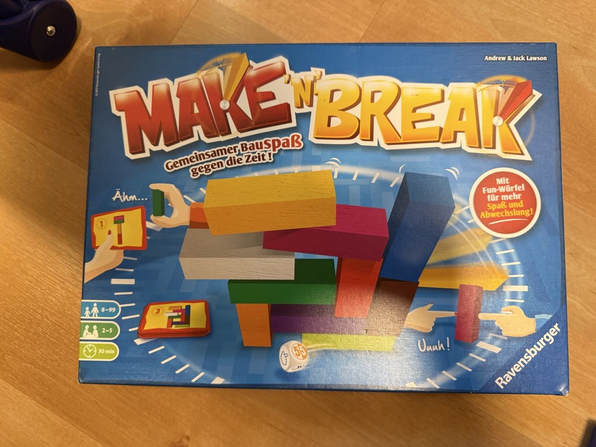 Ravensburger Giochi: Make 'n' Break Game by Ravensburger - Fast Fun! 47 – Usato da Zürich venduto da andreamt