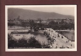 ZÜRICH - Quaibrücke - Alpenquai - Tram