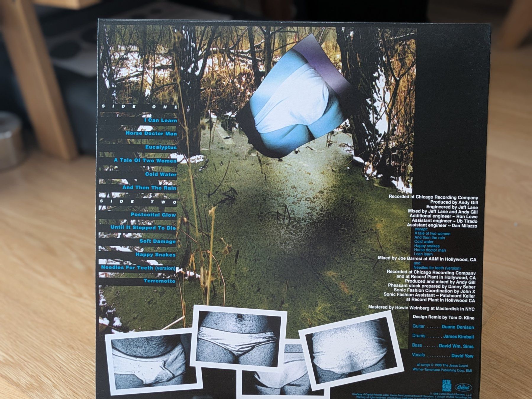 Schallplatten: The Jesus Lizard - BLUE Vinyl LP – Gebraucht aus Dübendorf von PanzerGeneral 1
