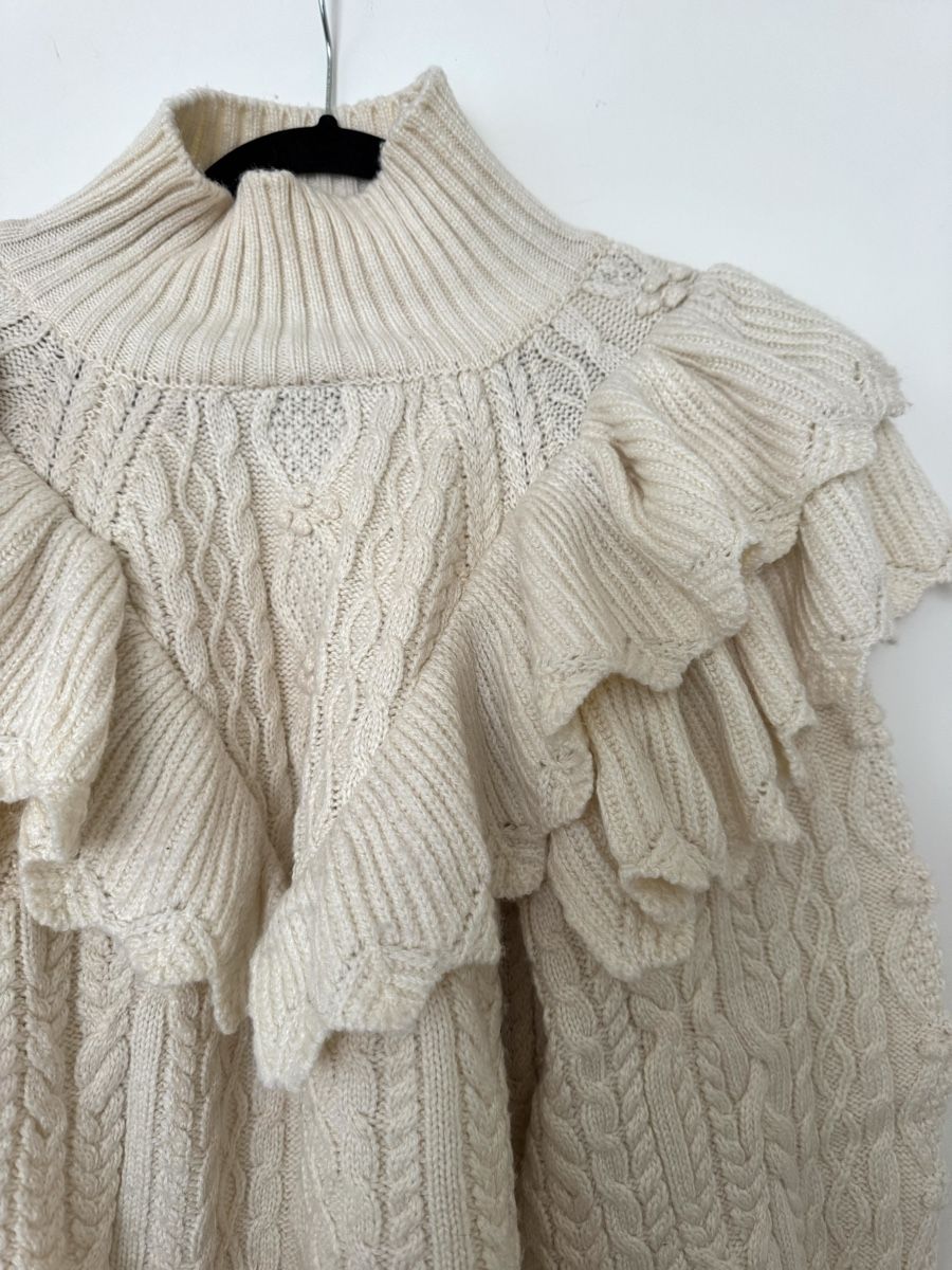 Zara Maglioni & Felpe: Zara Cremeweisser Pullover – Usato da Zürich venduto da Laura2010 2