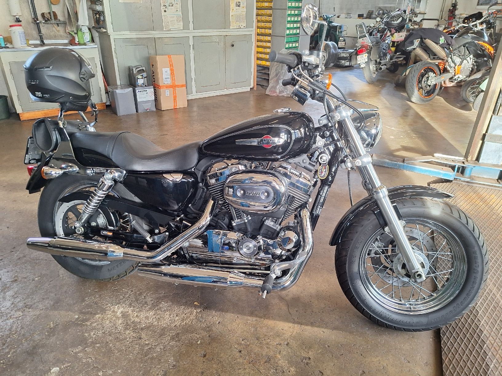 Chopper: Harley Davidson XL1200C – Usato da Langenthal venduto da rst_qwt9