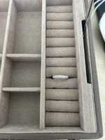 Swarovski Crystal Ring – Silver Tone