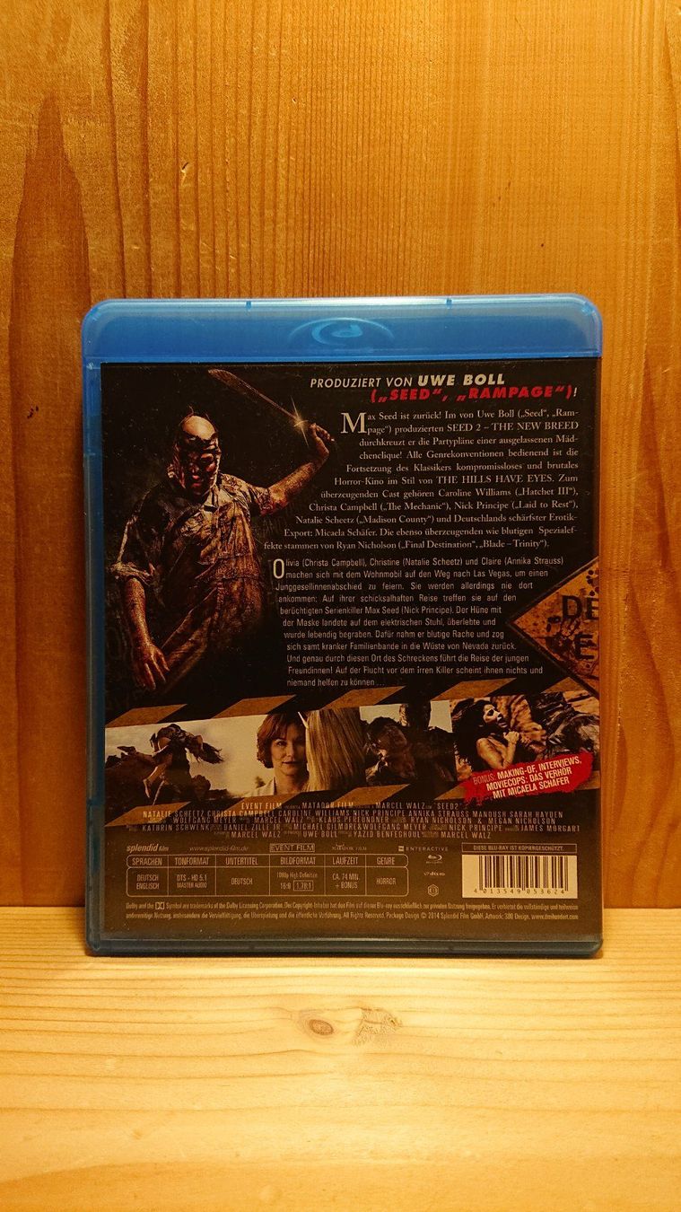 Tutti i DVDs: SEED 2 auf Blu-Ray – Usato da Wilderswil venduto da Exebub 1