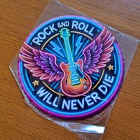 Tolles Blechschild Rock &nd Roll Will Never Die NEU