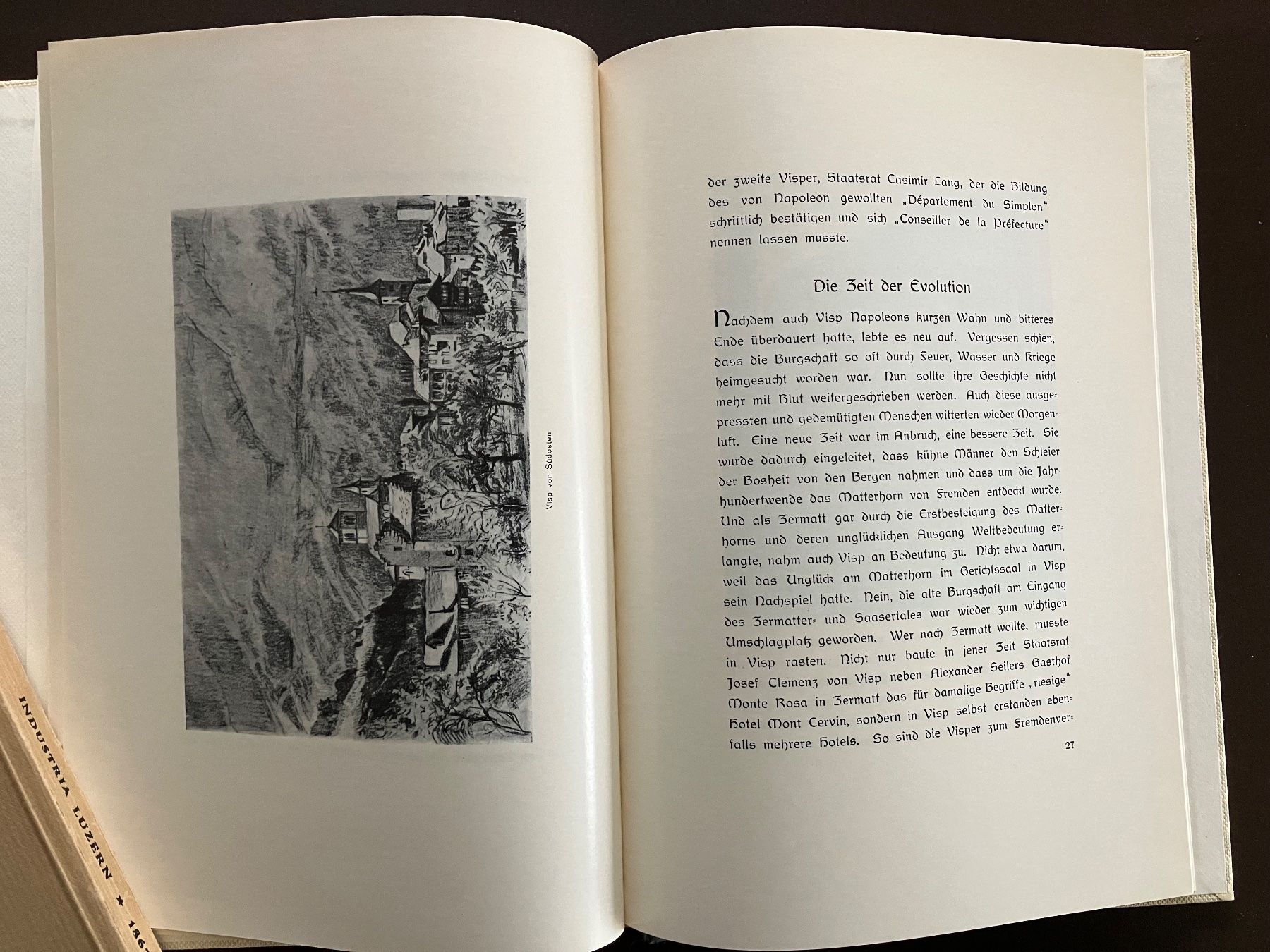 Bücher: Wallis: Visper Chronik - limitiert, Nr. 172 – Gebraucht aus Menziken von timbuktu1001 3