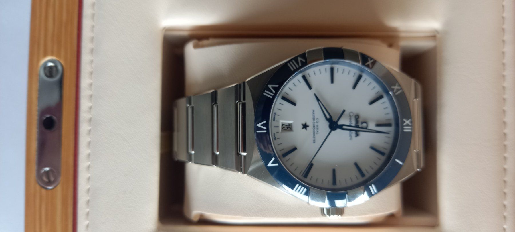 Omega Orologi: Omega Constellation – Nuovo e nell'imballaggio originale da Hinwil venduto da Jwaldi