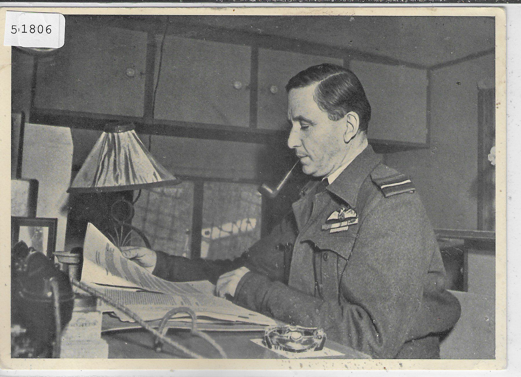Ansichtskarten: Air Chief-Marshal Sir Arthur Tedder R.A.F – Gebraucht aus Ettingen von Kartenplanet