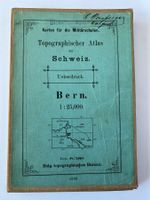 Originalkarte Bern 1899 – Topographischer Atlas Schweiz