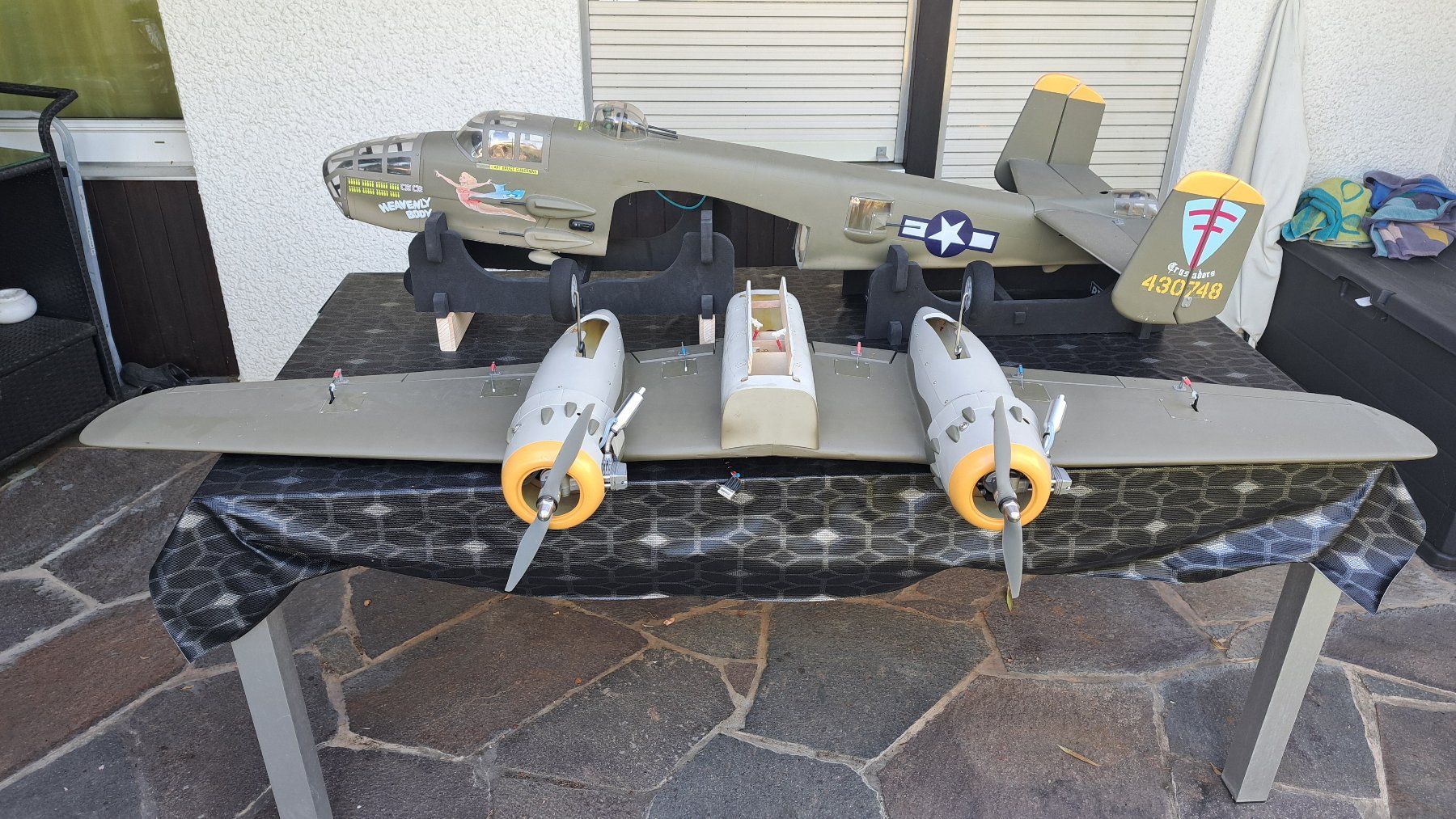 Modellismo RC: US Bomber B-25 Mitchell – Nuovo (secondo la descrizione) da Fislisbach venduto da Pires1 9