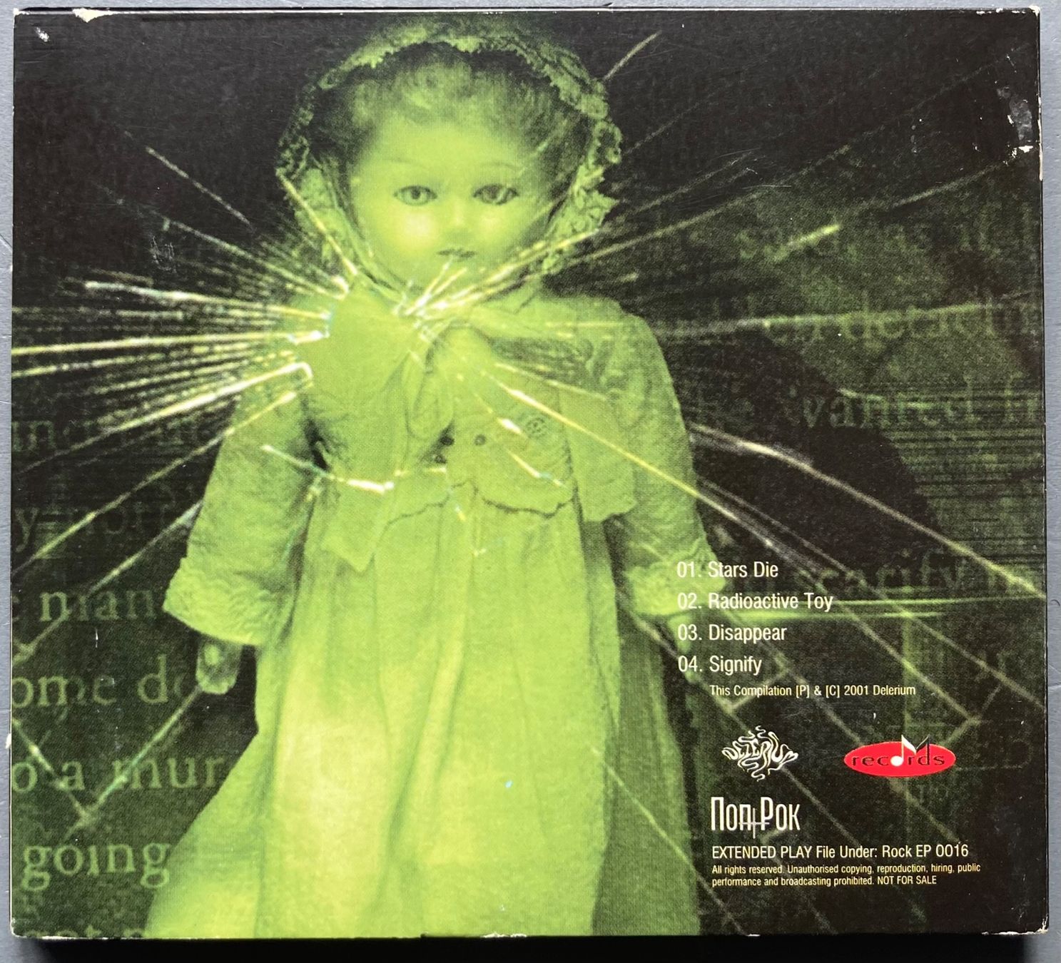 CD: THE PORCUPINE TREE - DELERIUM EP – Usato da Poliez-Pittet venduto da Newtown-Records 1