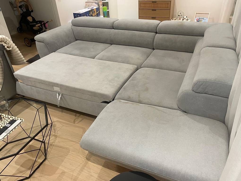 Divani: Canapé gris dépliable à vendre – Usato da Onex venduto da fabien.cadez 3