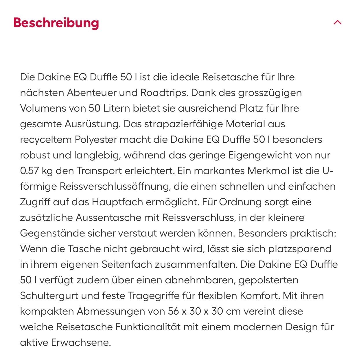 Dakine Borse: Dakine Reisetasche 50l – Nuovo (secondo la descrizione) da Bern venduto da Alexandra9 4