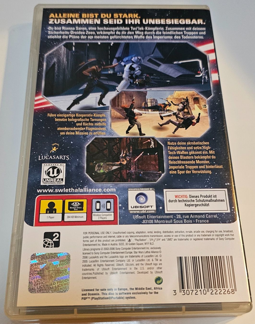 Sony Spiele: PSP Spiel - Star Wars Lethal Alliance – Gebraucht aus La Garde von The_Hammer76 1