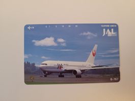 Telefonkarte Japan "Flugzeug"
